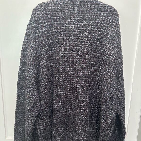 VINCE MARLED WAFFLE CREWNECK SWEATER - Picture 4 of 5